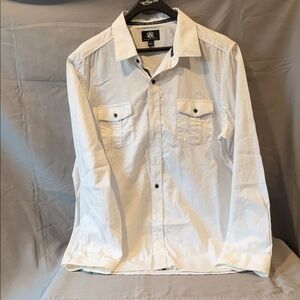 Rock & Republic white Textured Top